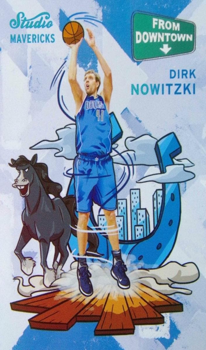 Dirk Nowitzki 2016 panini Studio