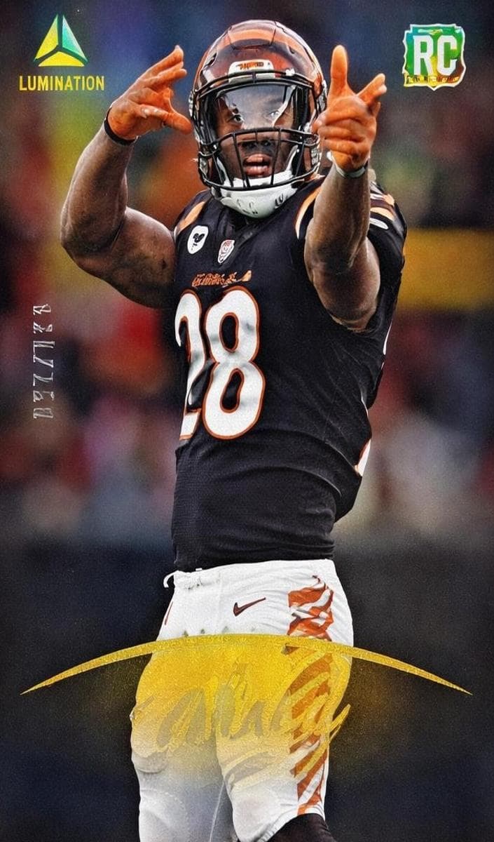Joe Mixon 2023 panini Panini Luminance