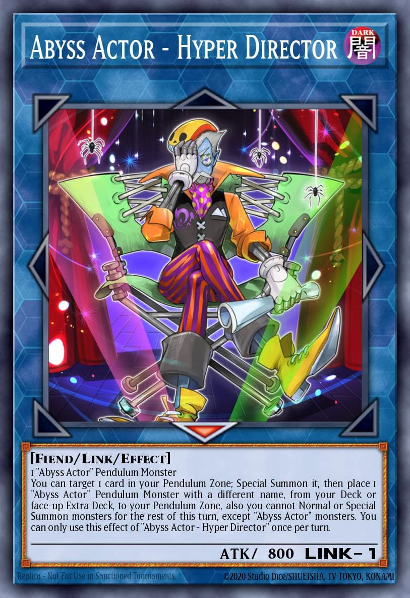 Abyss Actor - Hyper Director 2020 Yu-Gi-Oh!