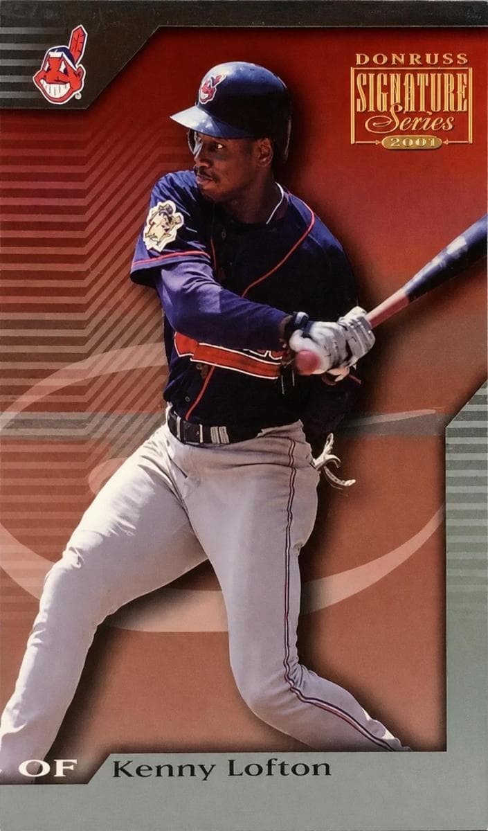 Kenny Lofton 2001 panini Donruss Signature