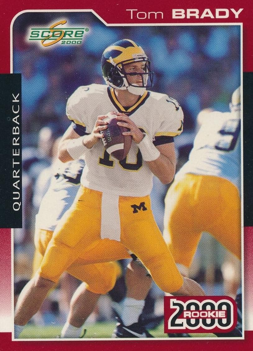 Tom Brady trading card
