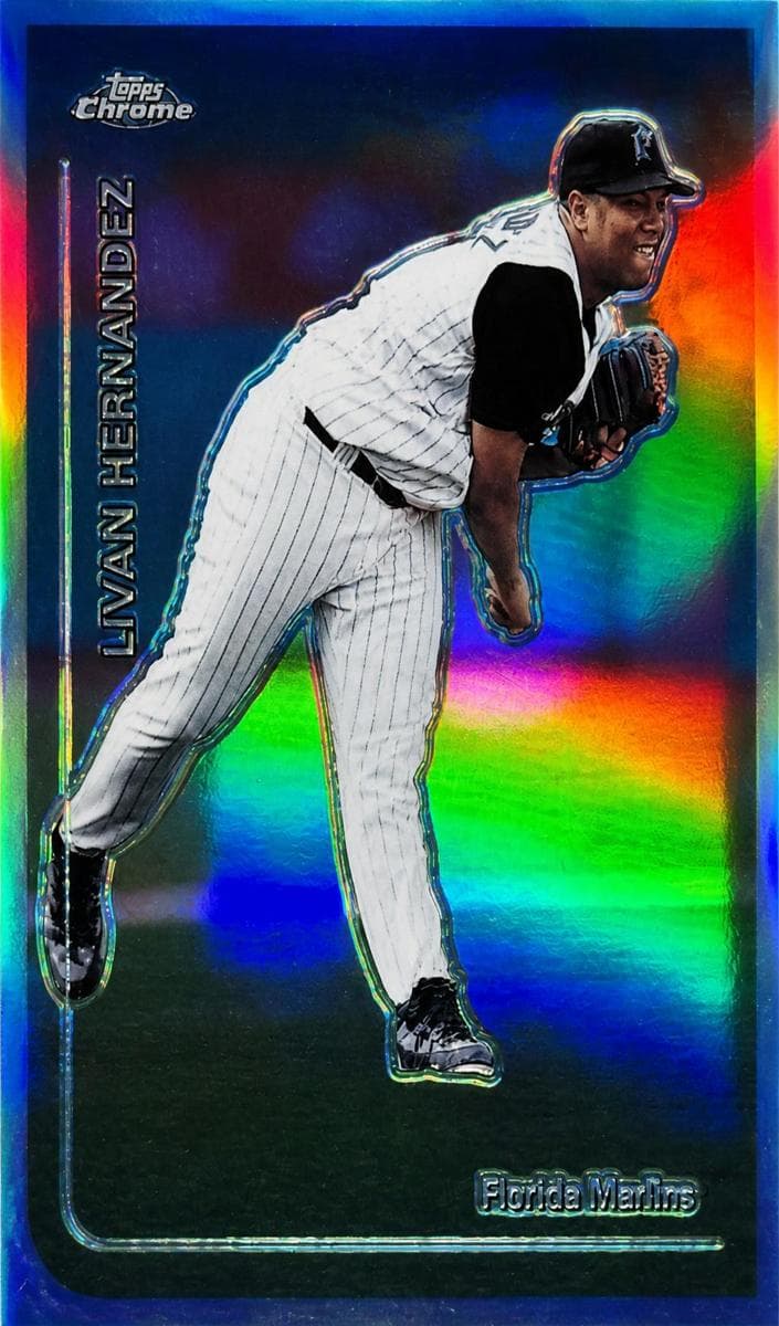 Livan Hernandez 1999 topps Topps Chrome