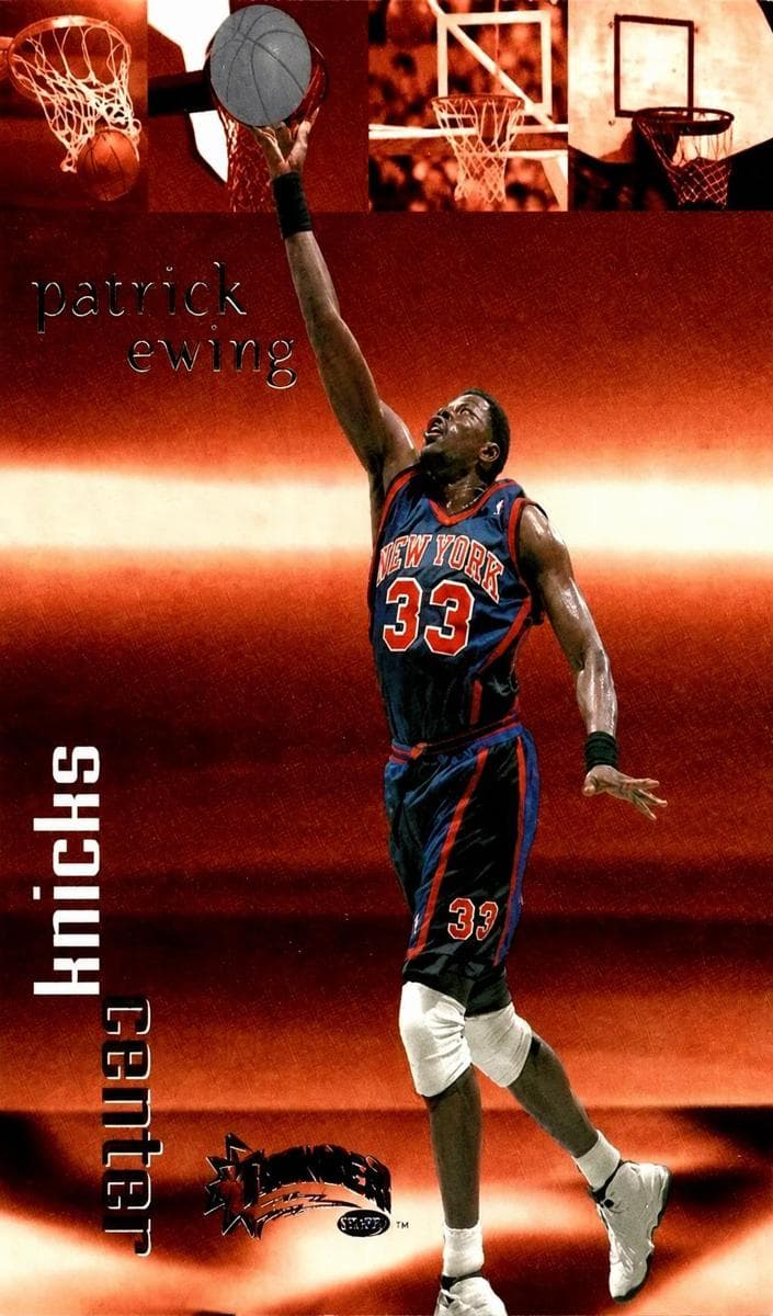 Patrick Ewing 1998 skybox Thunder