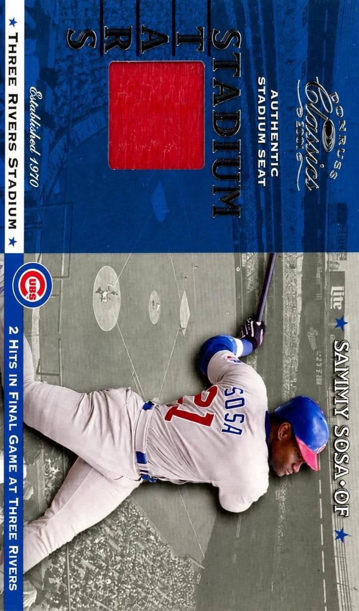 Sammy Sosa 2001 panini