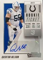 Quenton Nelson 2018 panini