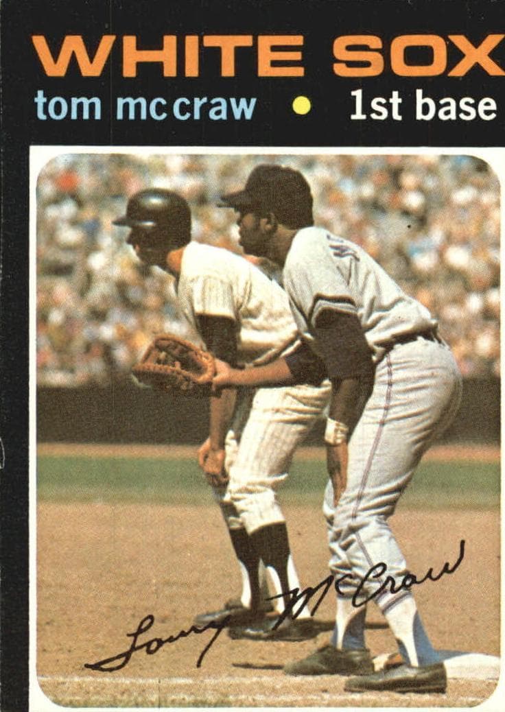 Tom McCraw 1971 topps Topps