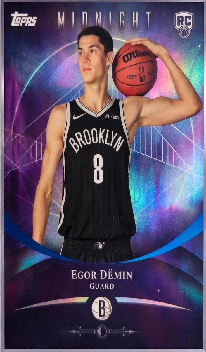 Egor Dëmin 2025 topps Topps Chrome Cactus Jack