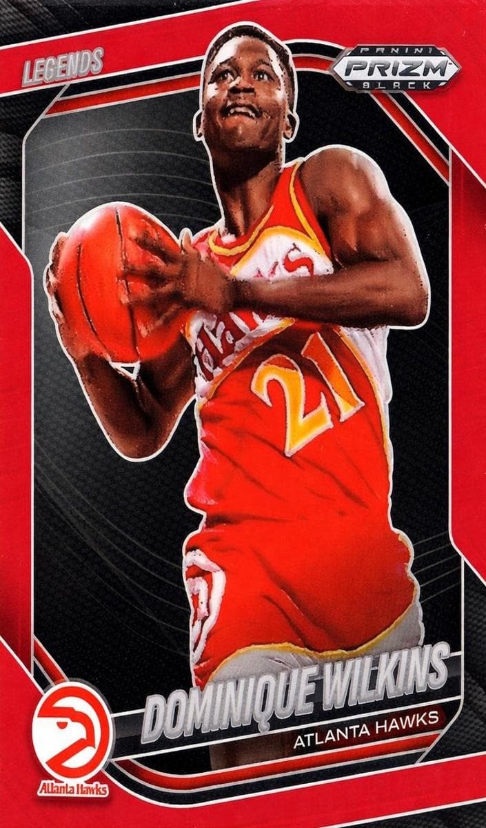 Dominique Wilkins 2024 panini Panini Prizm Black
