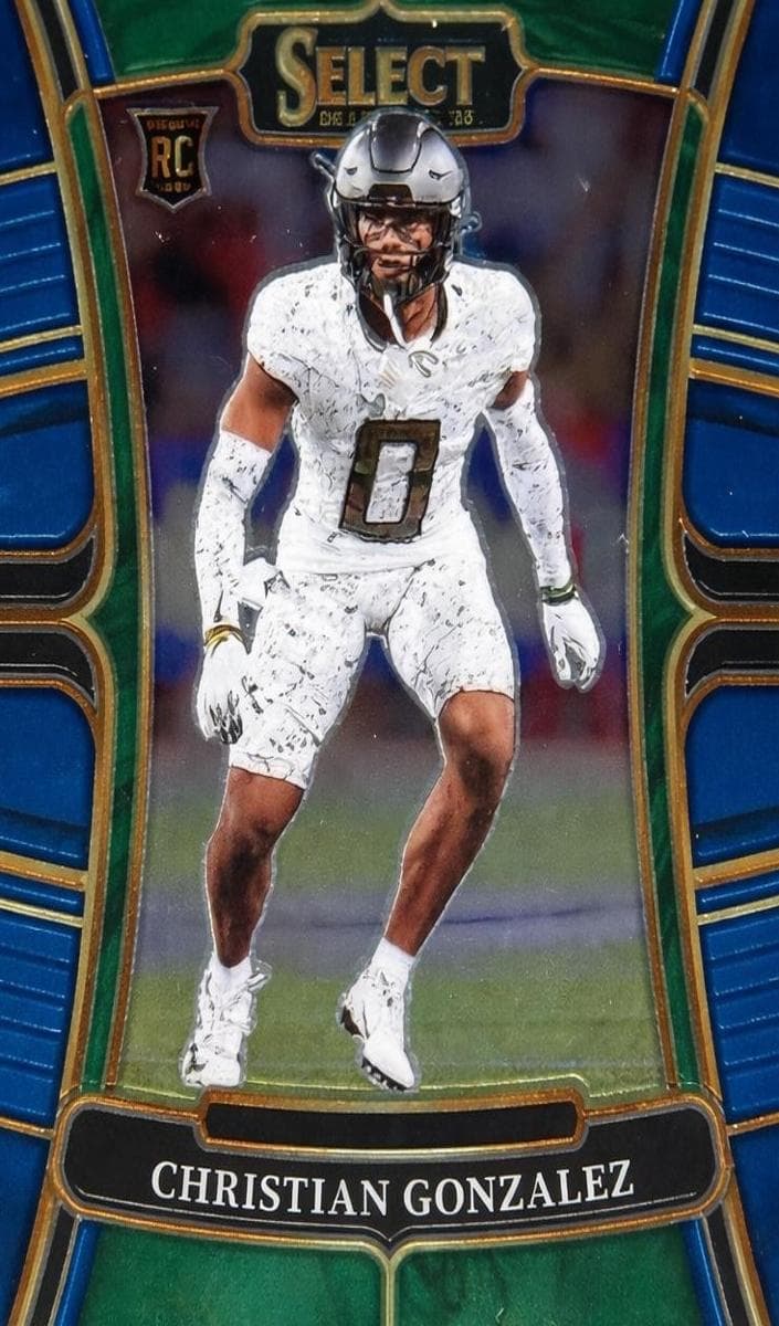 Christian Gonzalez 2023 panini Panini Select Draft Picks