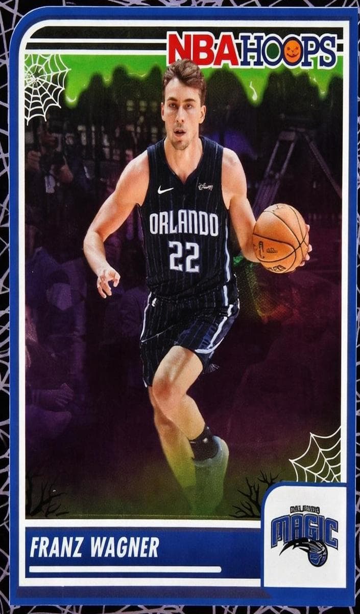 Franz Wagner 2023 panini Hoops Haunted Hoops