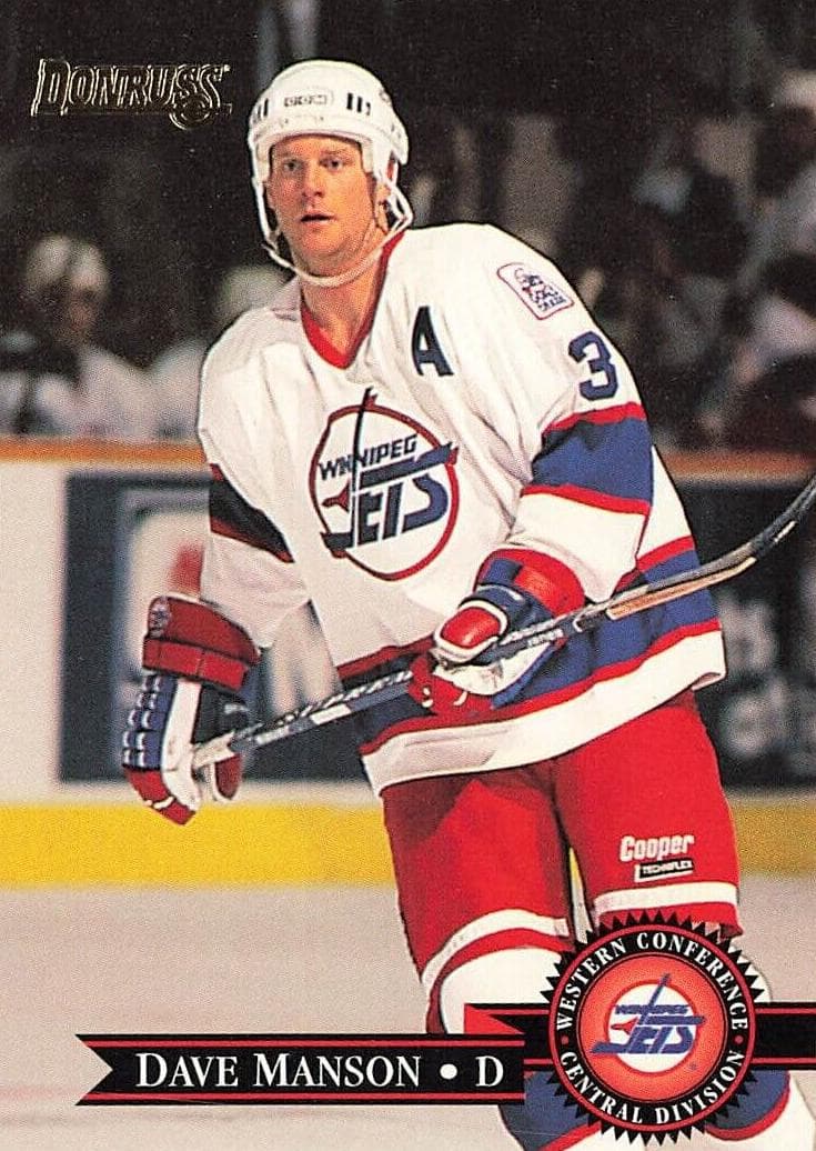 Dave Manson 1995 panini Donruss