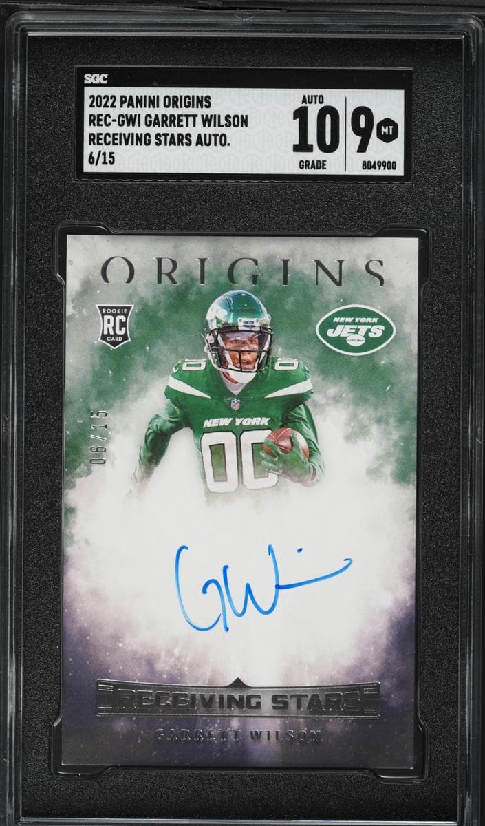 Garrett Wilson 2022 panini Panini Origins