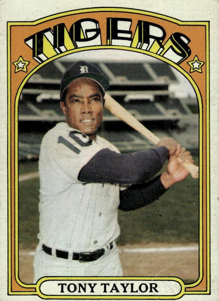 Tony Taylor 1972 topps Topps