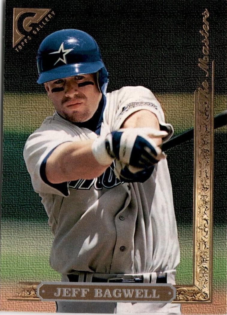 Jeff Bagwell 1996 topps Topps Gallery