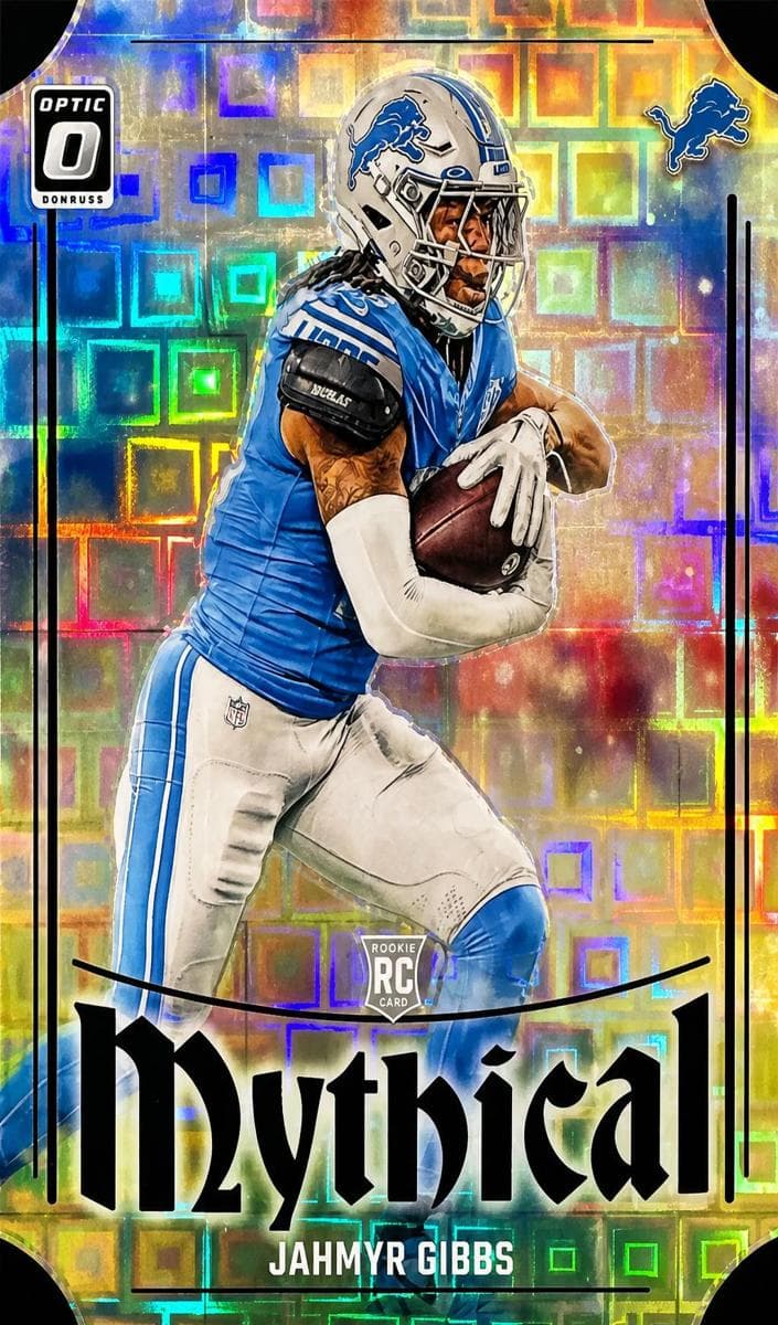 Jahmyr Gibbs 2023 panini Donruss Optic