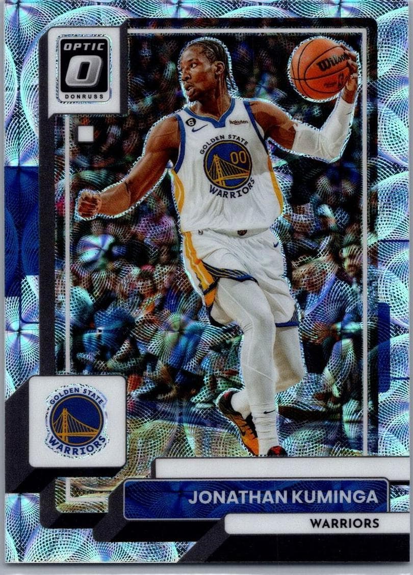 Jonathan Kuminga 2022 panini Donruss Optic