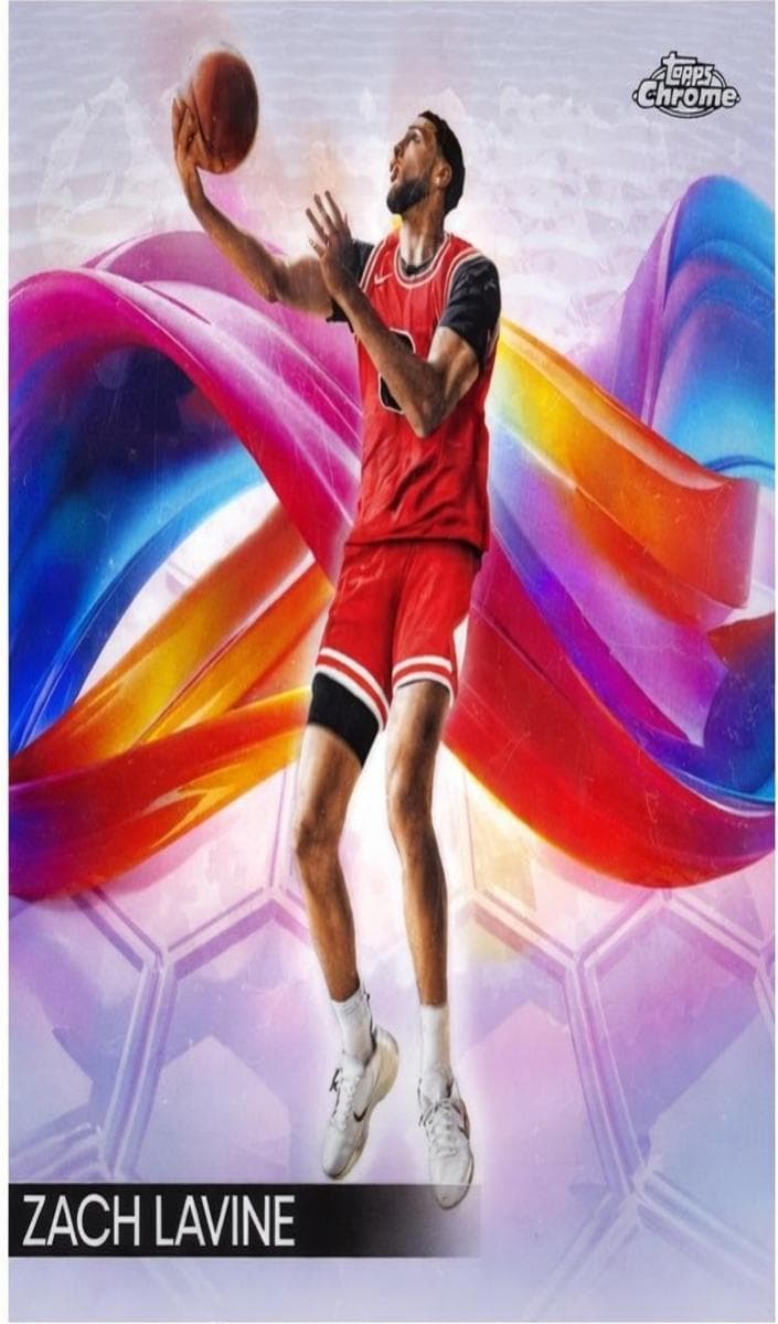 Zach Lavine 2023 topps Topps Chrome