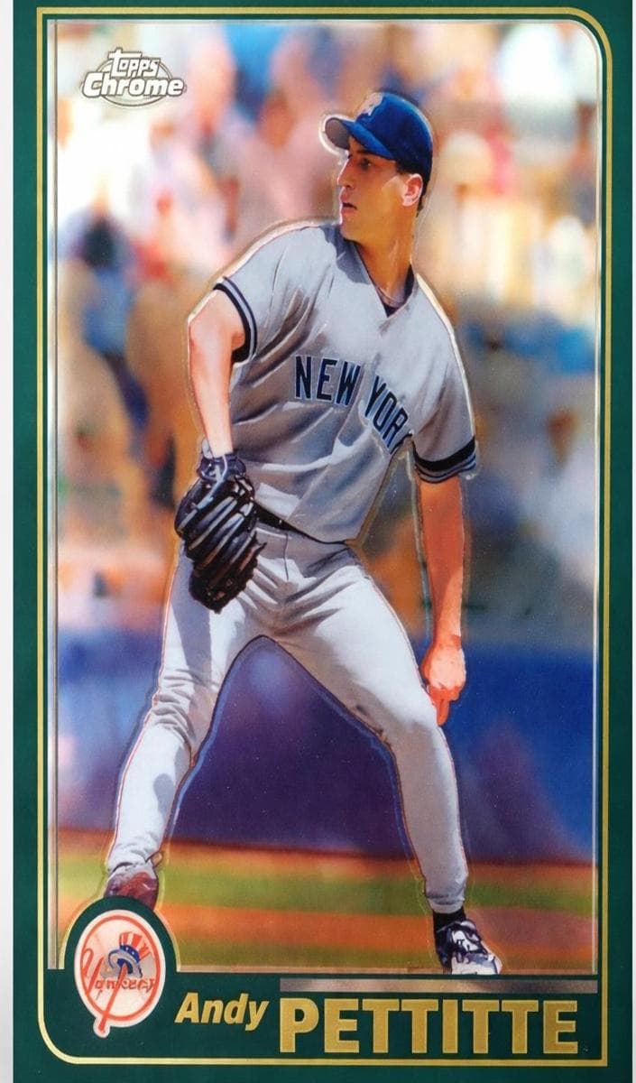 Andy Pettitte 2001 topps Topps Chrome