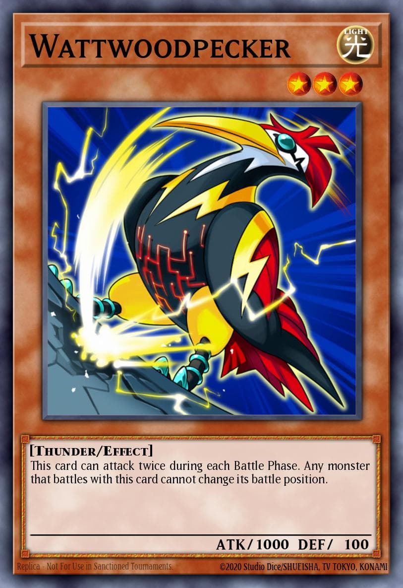 Wattwoodpecker 2020 Yu-Gi-Oh! The Shining Darkness
