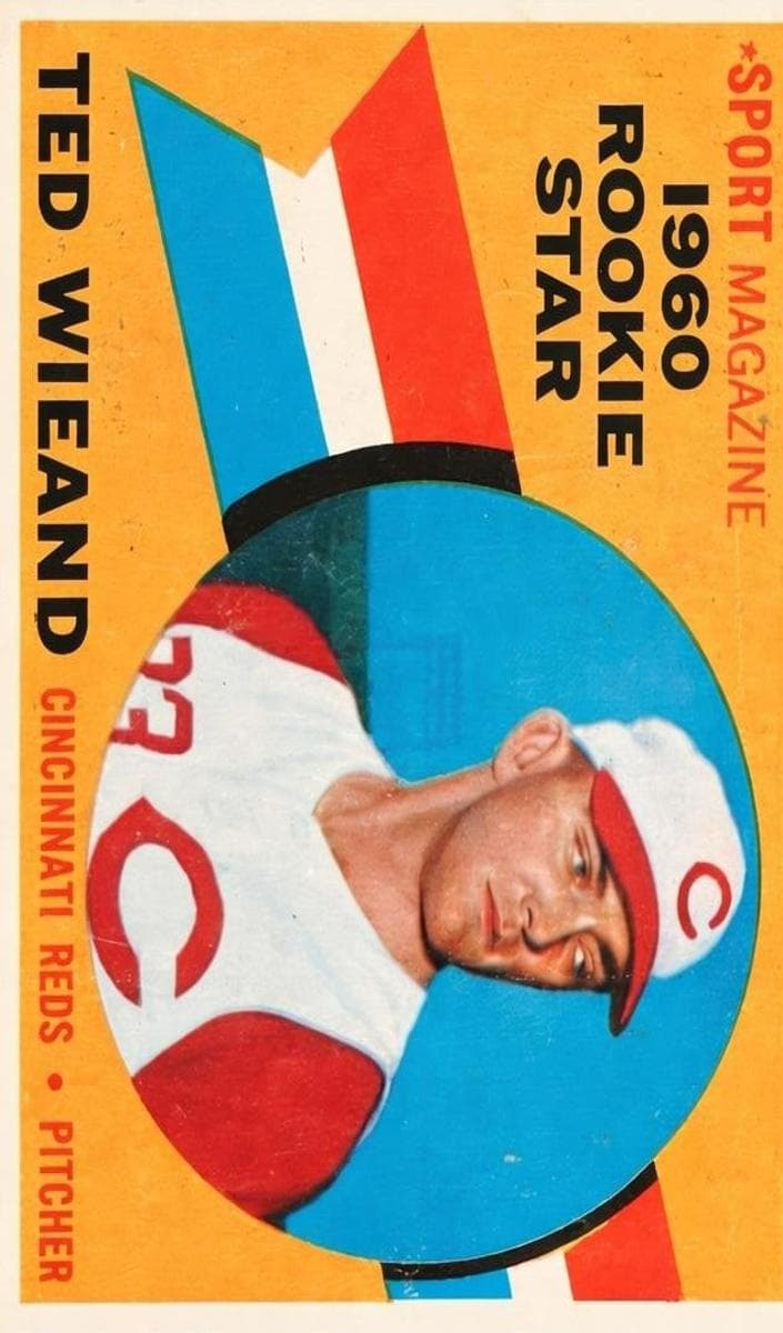 Ted Wieand 1960 topps Topps