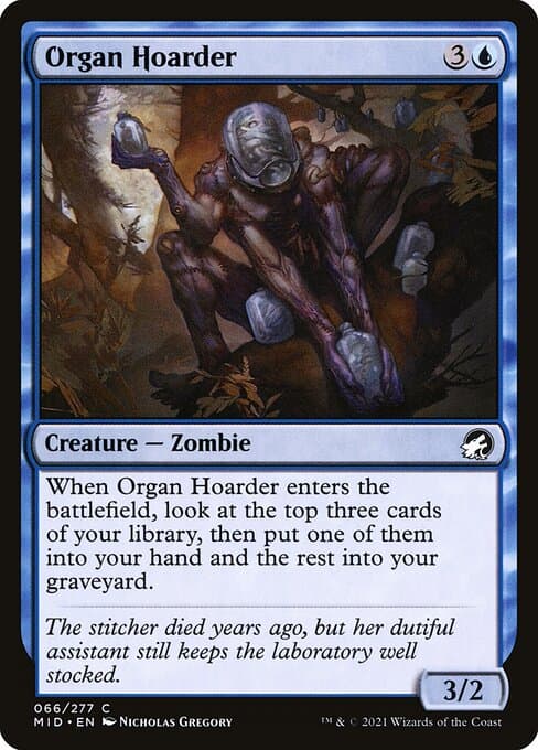 Organ Hoarder 2022 Magic: The Gathering Innistrad: Double Feature