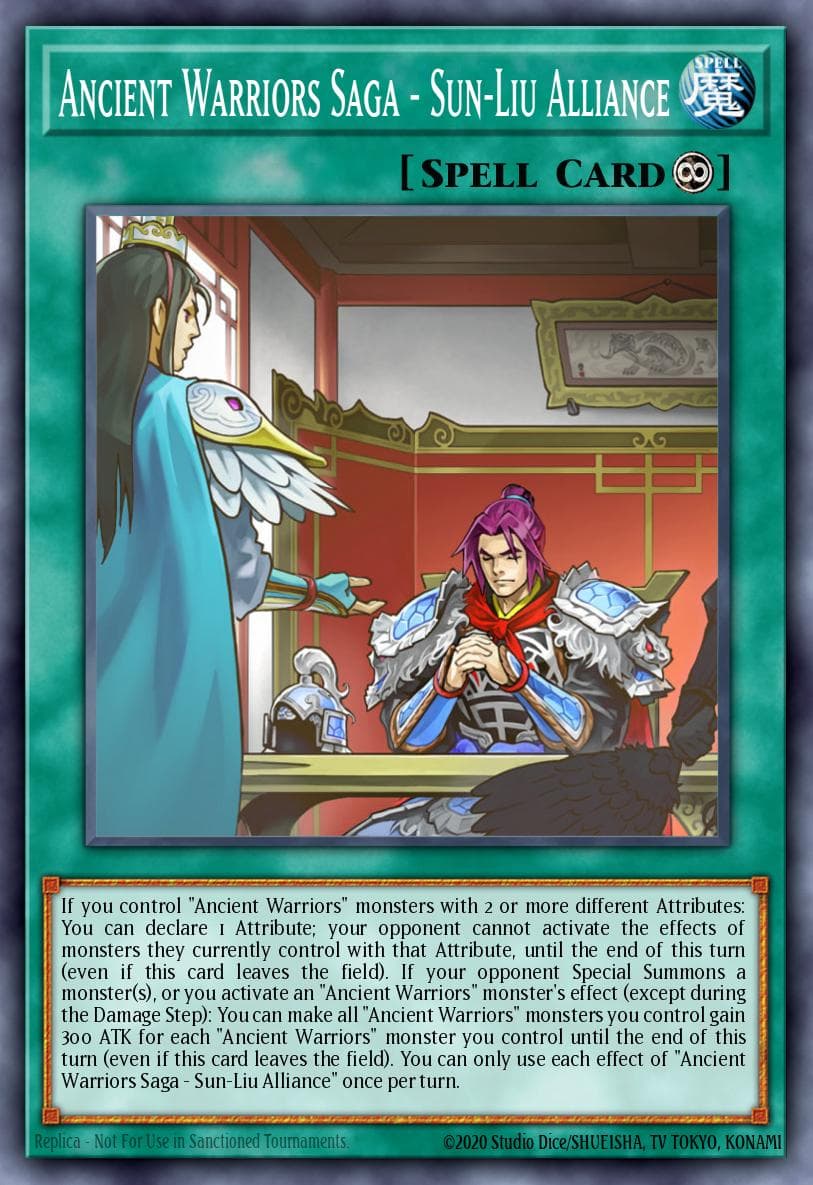 Ancient Warriors Saga - Sun-Liu Alliance #IGAS-EN056