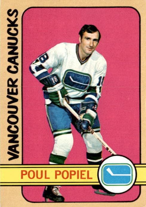 Poul Popiel 1972 topps Topps
