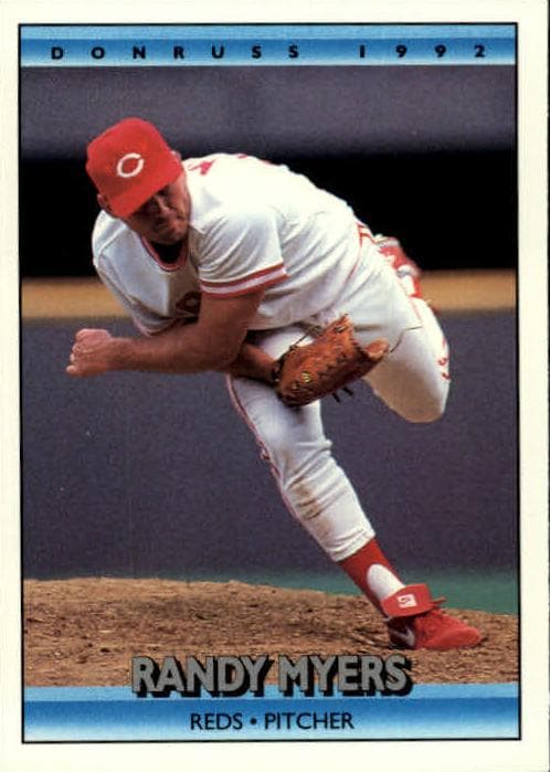 Randy Myers 1992 panini Donruss