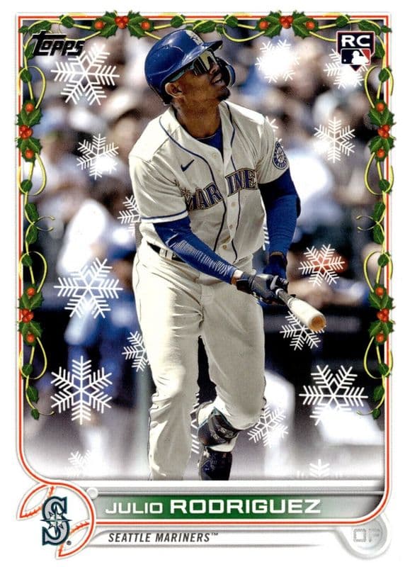 Julio Rodriguez 2022 topps Topps Holiday