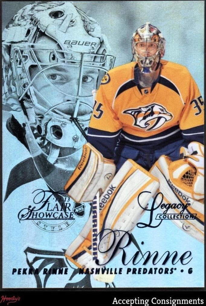 Pekka Rinne 2012 fleer
