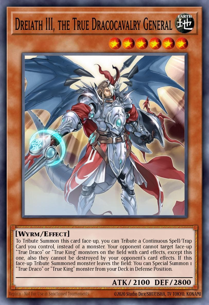 Dreiath III, the True Dracocavalry General #MACR-EN023