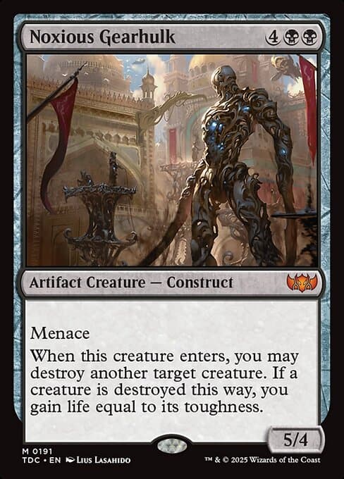 Noxious Gearhulk 2022 Magic: The Gathering New Capenna Commander