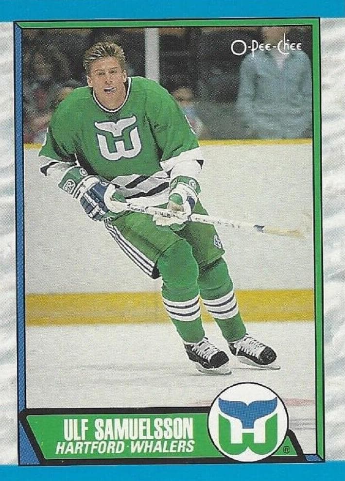 Ulf Samuelsson 1989 topps