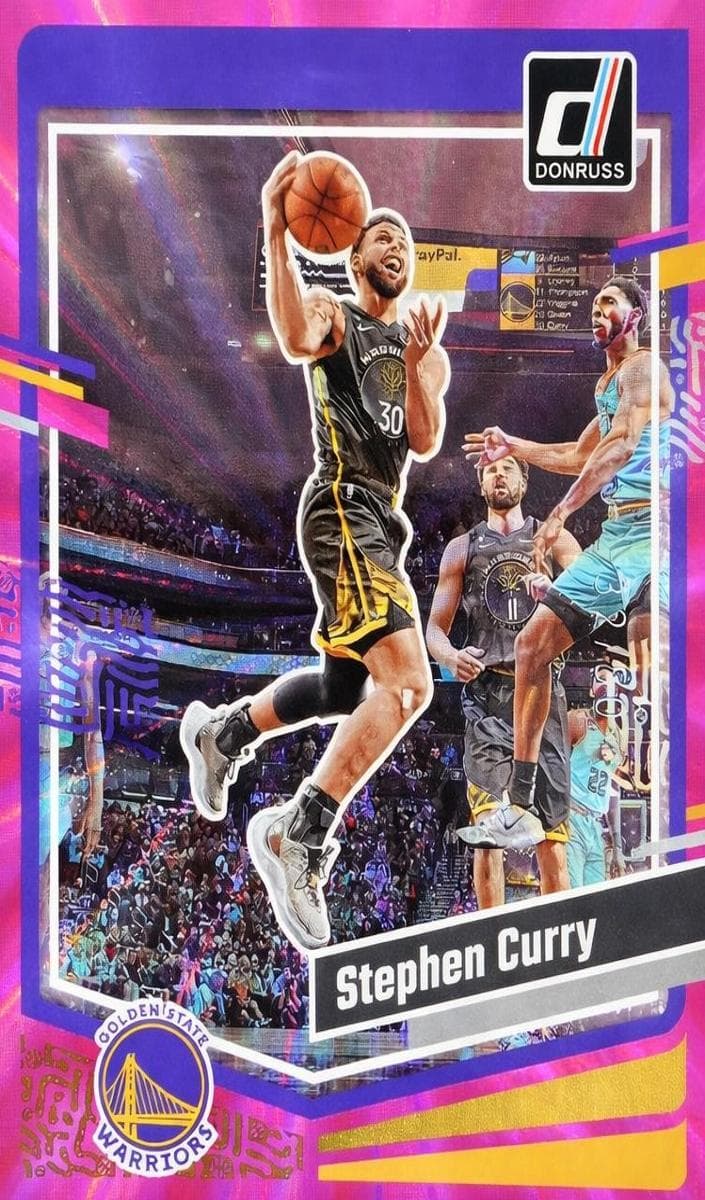 Stephen Curry 2023 panini Donruss