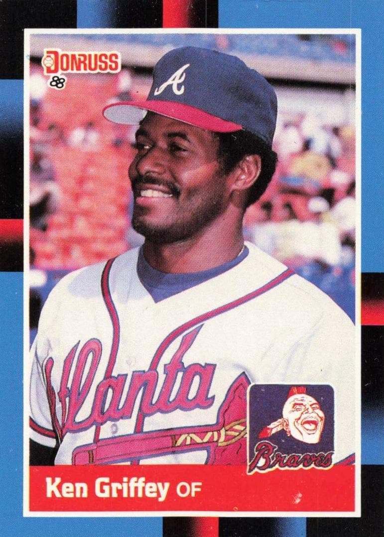 Ken Griffey 1988 panini Donruss