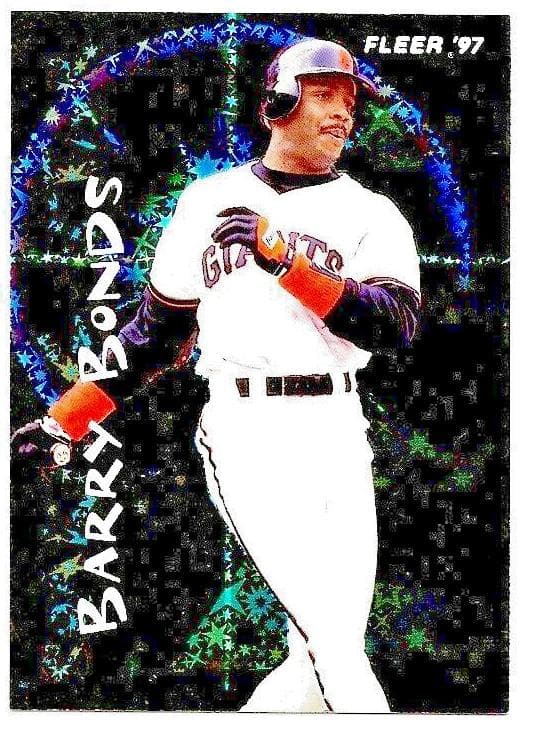 Barry Bonds 1997 fleer Fleer