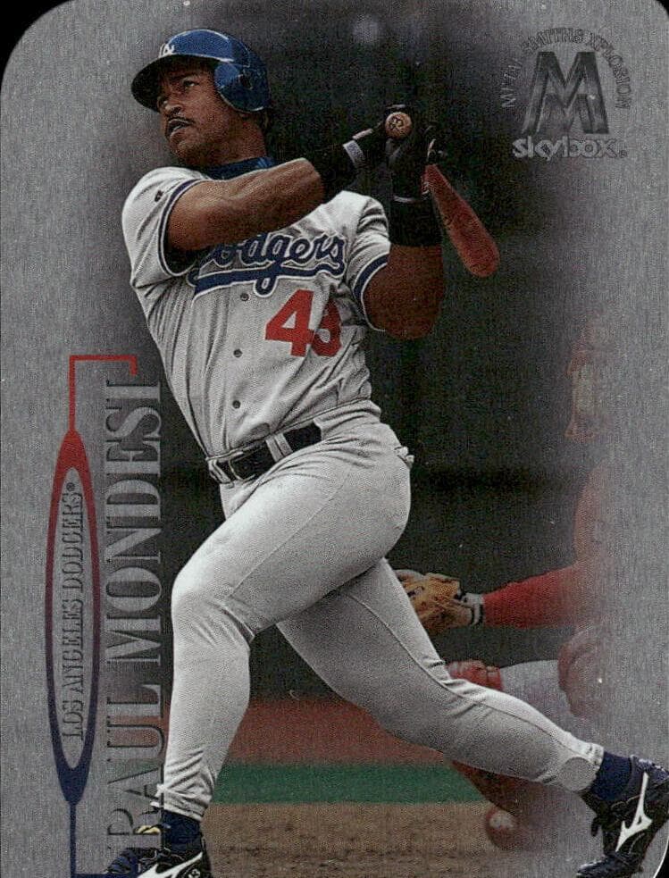 Raul Mondesi 1999 fleer SkyBox Molten Metal
