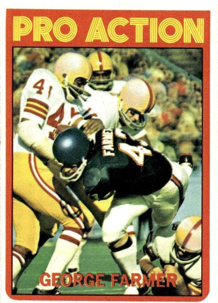 George Farmer 1972 topps Topps