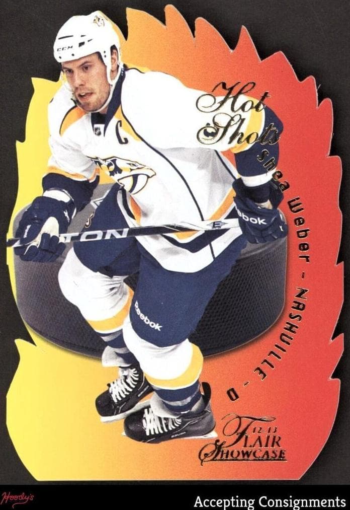 Shea Weber 2012 fleer
