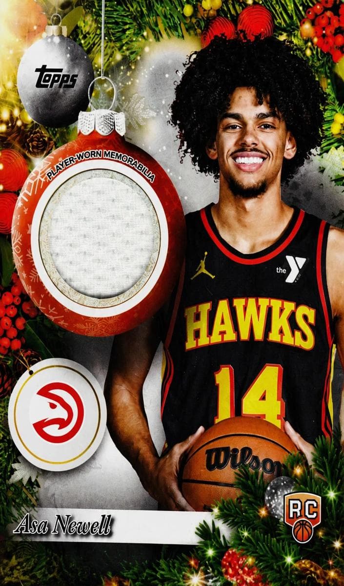 Asa Newell 2025 topps Topps Holiday