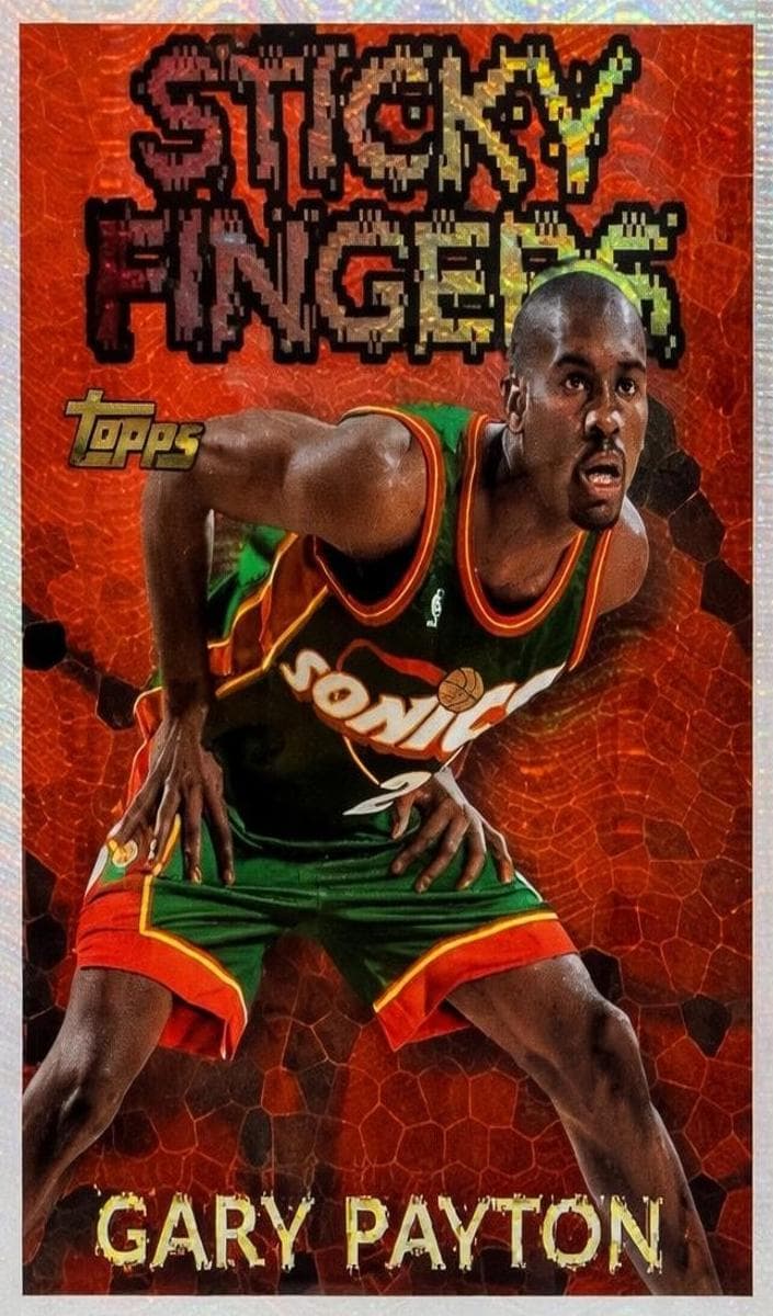 Gary Payton 1996 topps