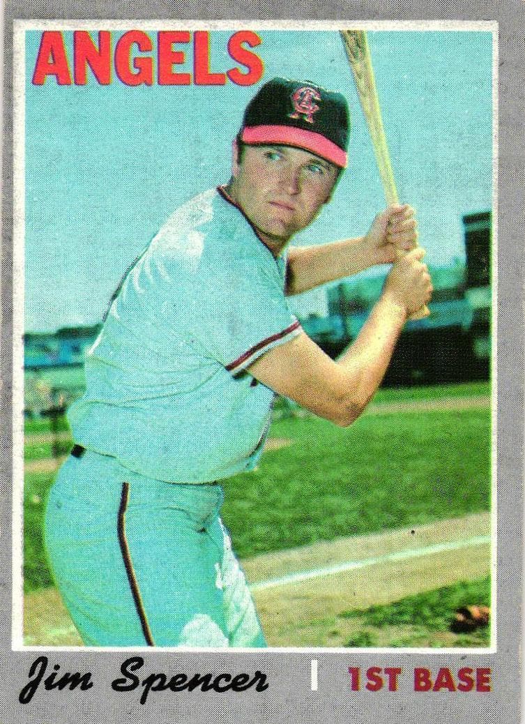 Jim Spencer 1970 topps Topps