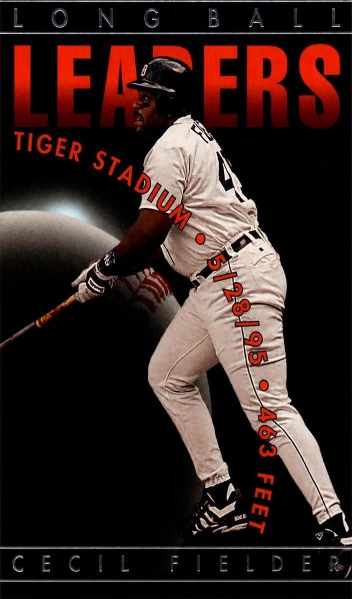 Cecil Fielder 1996 panini Donruss