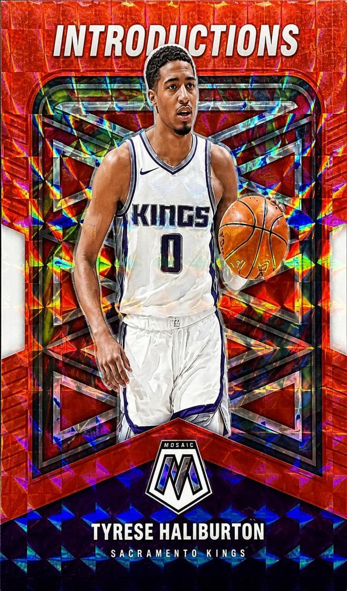 Tyrese Haliburton 2020 panini Panini Mosaic