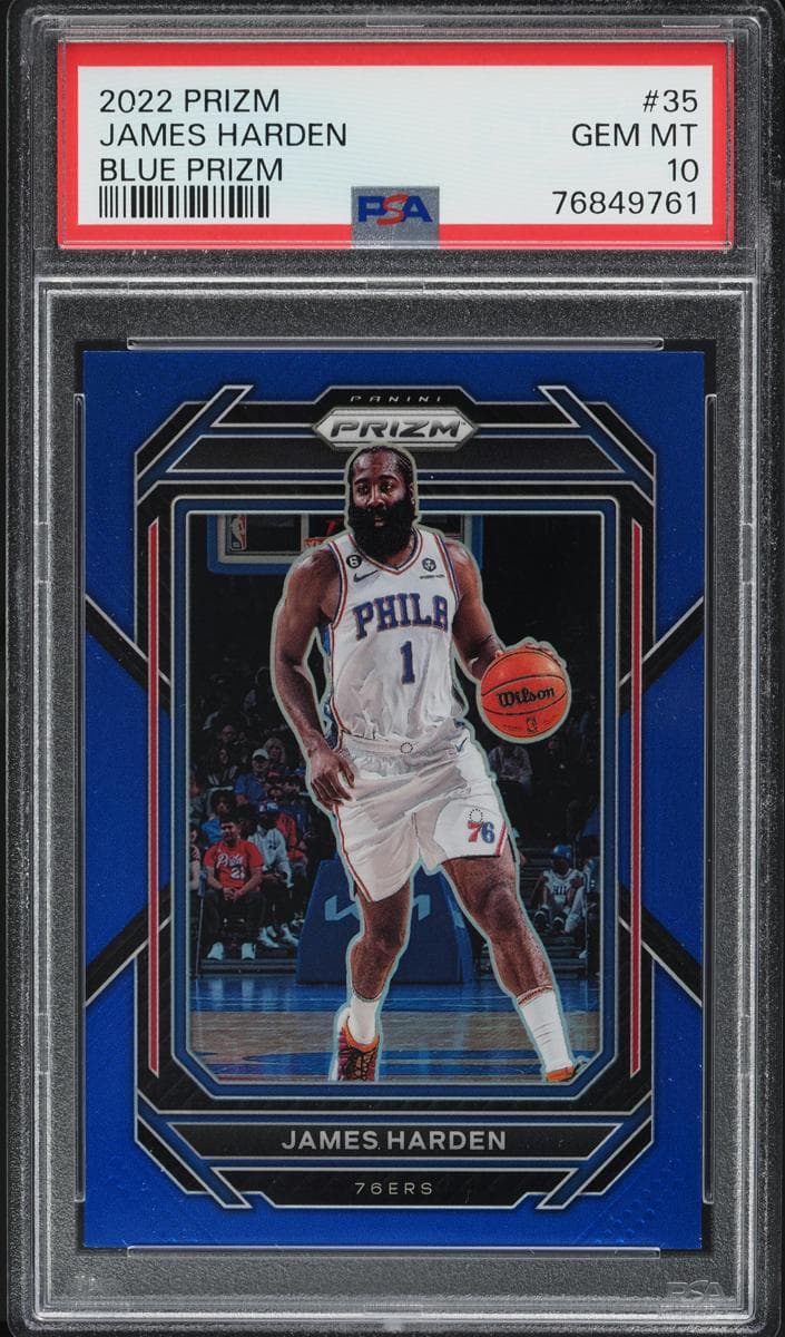 James Harden 2022 panini Panini Prizm