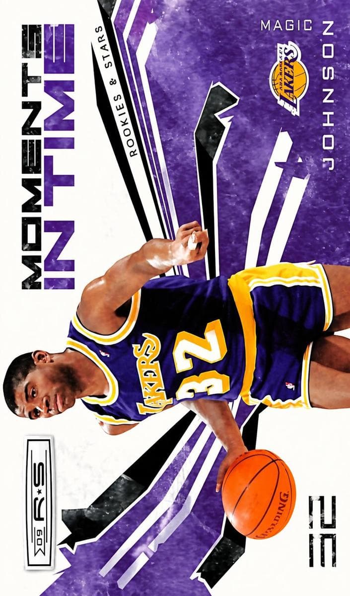 Magic Johnson 2009 panini