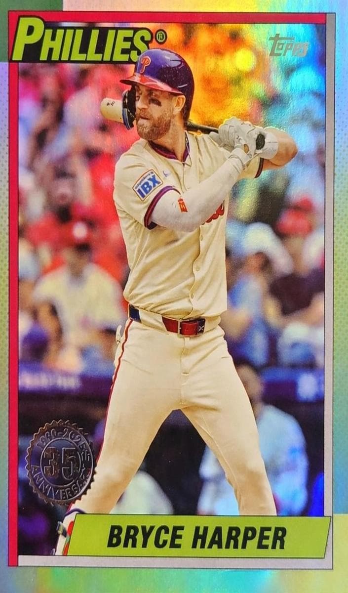 Bryce Harper 2025 topps Topps Update