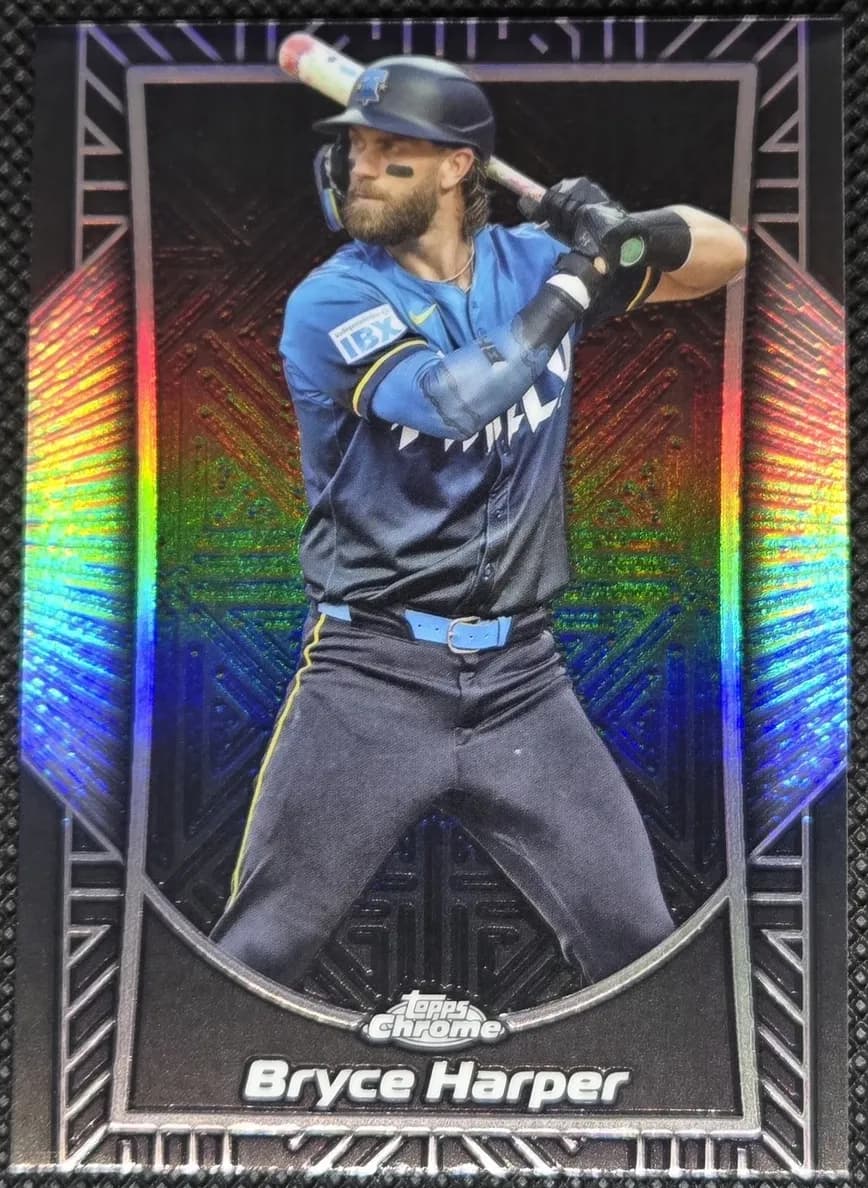 Bryce Harper 2025 topps Topps Chrome