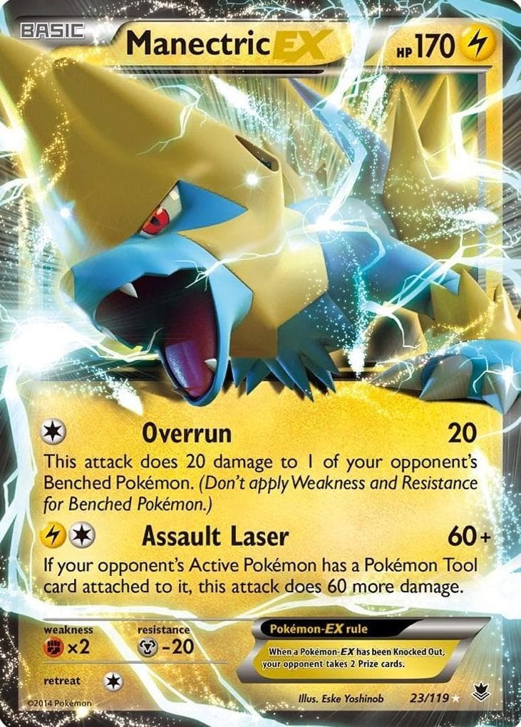 Manectric-EX #23