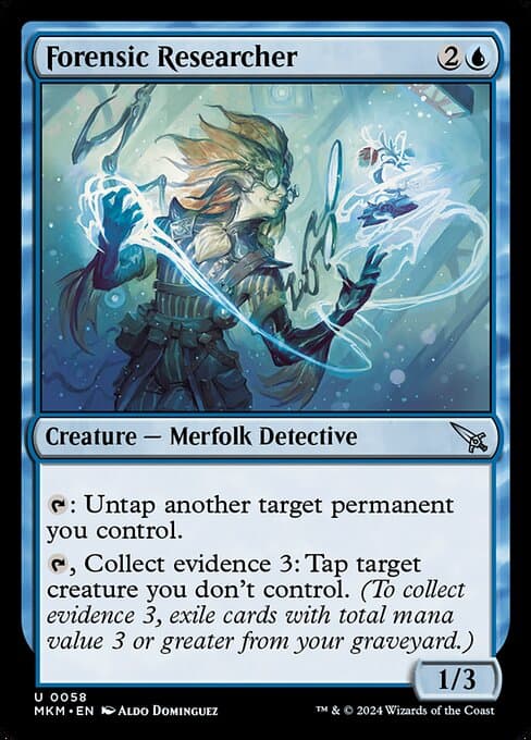 Forensic Researcher 2024 Magic: The Gathering Murders at Karlov Manor